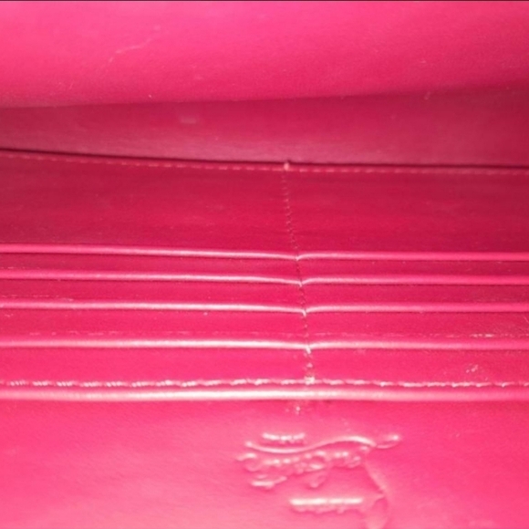 Christian LOUBOUTIN White Patent Leather Vero Dodat Clutch Shoulder Handbag - Picture 10 of 13